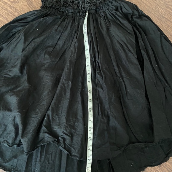 Last chance to buy! RAGA Black Open-Back Crochet Bodice Mini Dress - Picture 14 of 14